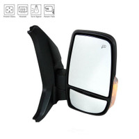 Mirror Passenger Side Ford Transit T-150 Cargo 2018-2019 Power Heated With Short Arm/Low Roof/Power Fold/Signal , FO1321