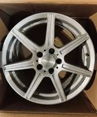 Set of 4 Used Aftermarket Wheels 17 inch 5x112 for Sale