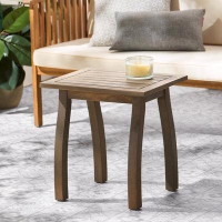 Charlton Home Lynmeade Solid Wood Side Table