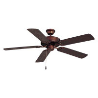 Alcott Hill 52" Allie 5 - Blade Outdoor Standard Ceiling Fan with Pull Chain
