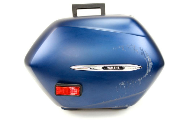 Valise droite bleu pour Yamaha FJR (usagé) in Motorcycle Parts & Accessories - Image 4