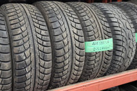 USED SET OF GISLAVED WINTERS 205/55R16 70% TREAD WITH INSTALL