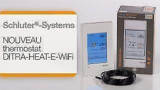 Schluter®-DITRA-HEAT-E-WiFi ( DHERT104/BW ) Programmable Wi-Fi thermostat for the DITRA-HEAT system in Floors & Walls - Image 3