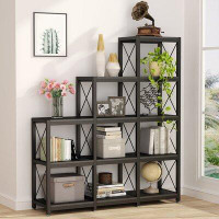 17 Stories ShipstStour 51.97" H x 45.28" W Iron Step Bookcase