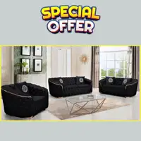 Black Sofa Set on Special Price !! Brampton Sale !!