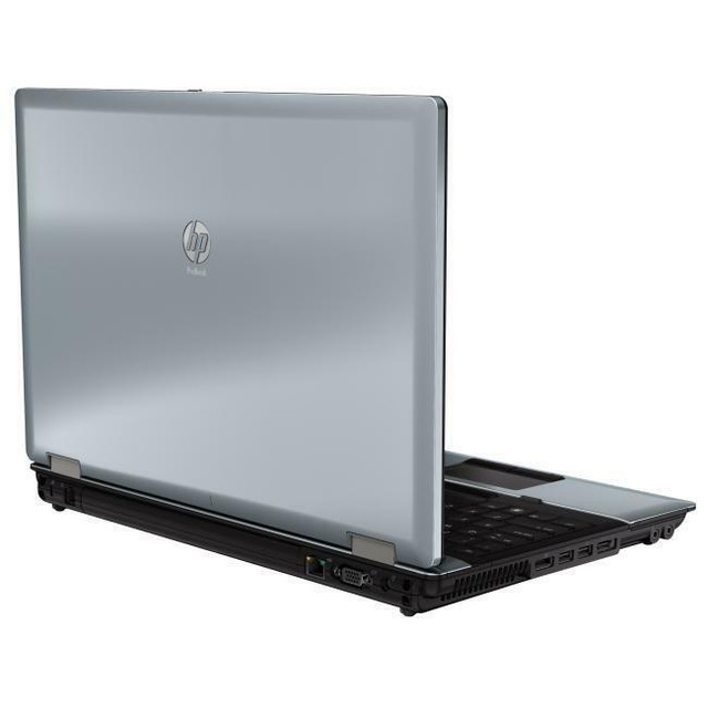 Silver Deal: hp Probook 15.6 LED intel i5 8GB RAM 500GB HD WebCam DVDRW Windows 10 Pro & Office in Laptops