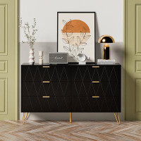 Willa Arlo™ Interiors Marable 6 Drawer 47.24" W Dresser