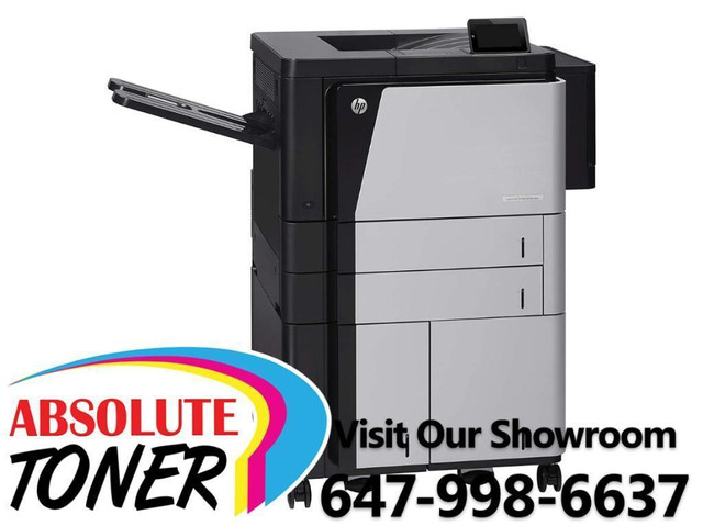 $35/Month - HP LaserJet Enterprise M806 (Meter Only 3700 pages) Super High Speed Monochrome Multifunction Laser Printer in Printers, Scanners & Fax - Image 2