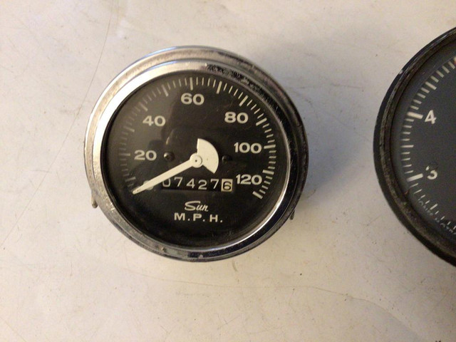 Moroso Tach Sun Speedo Vintage Drag Racing Tachometer Speedometer in Other Parts & Accessories - Image 4