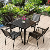 Wildon Home® Douthit Square 4 - Person Dining Set