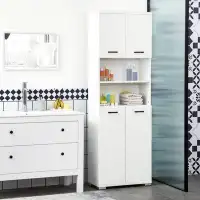 Hokku Designs Wylde Freestanding Linen Cabinet