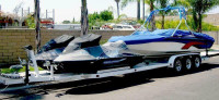 CUSTOM COMBO PWC BOAT ATV /UTV BOAT Tri axle boat trailers