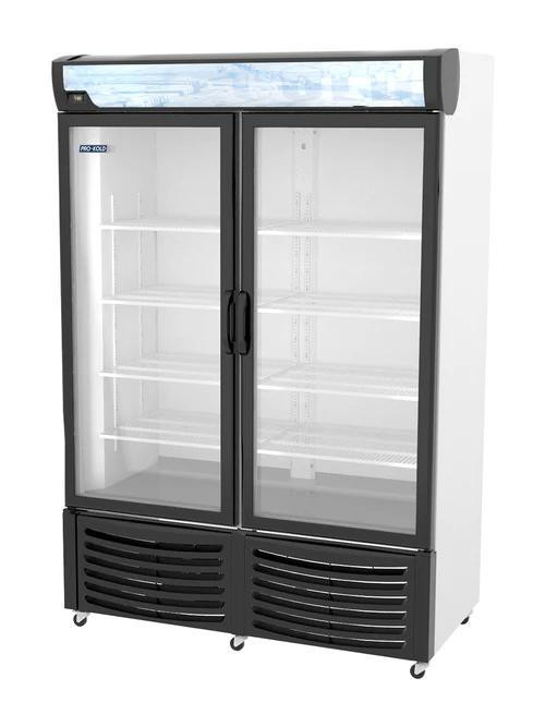 Pro-Kold Double Door 54 Wide Display Freezer- Made In Korea in Other Business & Industrial