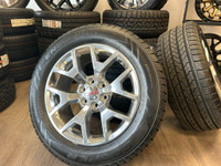 2023 GMC yukon Sierra Chevy Tahoe silverado rims and tires