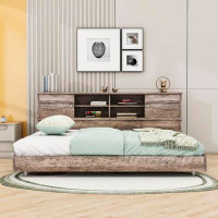 Latitude Run® Full Wooden Frame Daybed with Storage