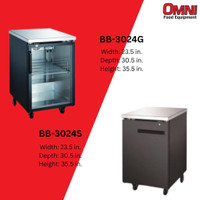 30% OFF - BRAND NEW Commercial Back Bar Coolers - GREAT DEALS!!! (Open Ad For More Details)