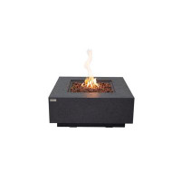 Latitude Run® Bayboro 17'' H x 40'' W Concrete Natural Gas Outdoor Fire Pit Table