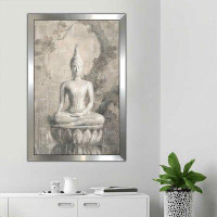 Made in Canada - World Menagerie 'Buddha Neutral' Acrylic Painting Print