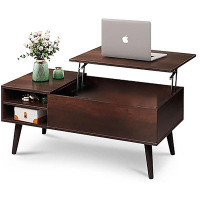 George Oliver Lift Top Coffee Table In Living Room, Small Coffee Table With Storage