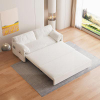 Latitude Run® 3-in-1 Convertible Sleeper Sofa with Side Storage