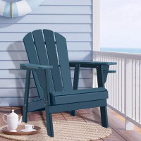 Rosecliff Heights All-Weather Adirondack Chair, Fire Pit Chair ,Green-35" H x 28.7" W x 29.2" D