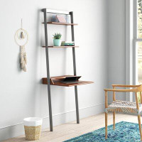 Mistana™ Addison Solid Wood Ladder Desk