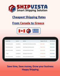 Cheapest Shipping to Greece from Canada