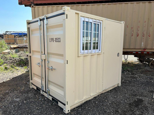 Need A Temporary Office That Is Secure? Try Renting One Of Our High-Vis Mini Cans. in Storage Containers in Saskatoon