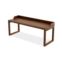 Fortuna Femme 78.74"nut-brown Rectangular Solid Wood desks