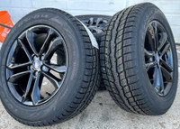 New 2015-2023 Ford Edge black wheels and Toyo Winter tires