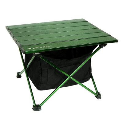 Generic Portable Camping Table Ultralight Aluminum Camp Table With Storage Bag Folding Beach Table For Camping Hiking Ba in Other