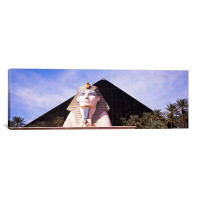 Ebern Designs Statue in front of a hotel, Luxor Las Vegas, The Strip, Las Vegas, Nevada, USA by Panoramic Images - Wrapp