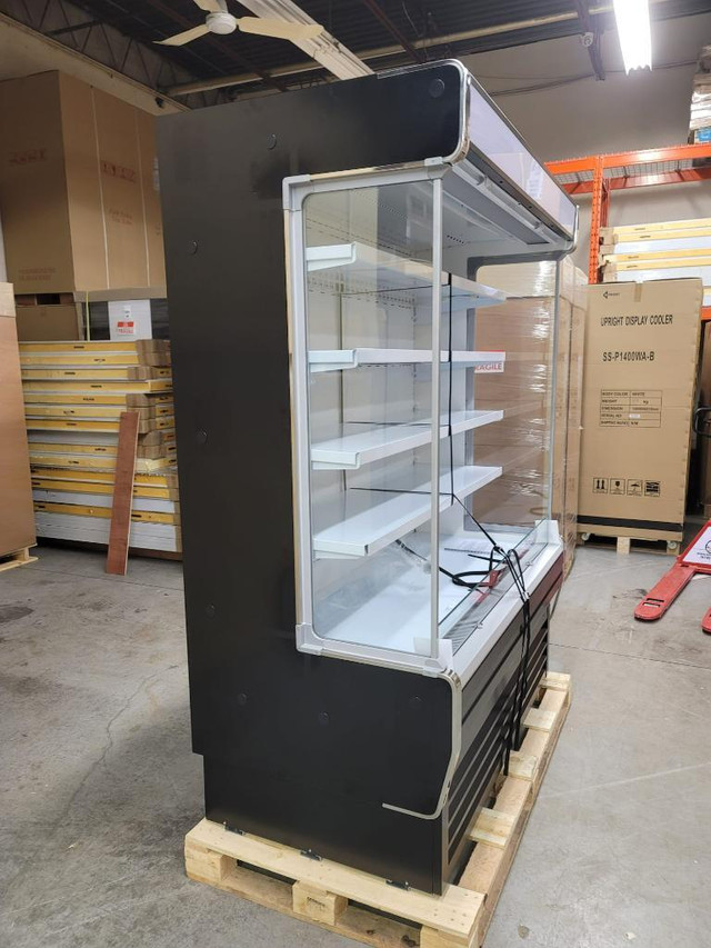 Grab And Go 72 Wide Open Display Merchandiser/Cooler with Glass Sides in Other Business & Industrial - Image 3