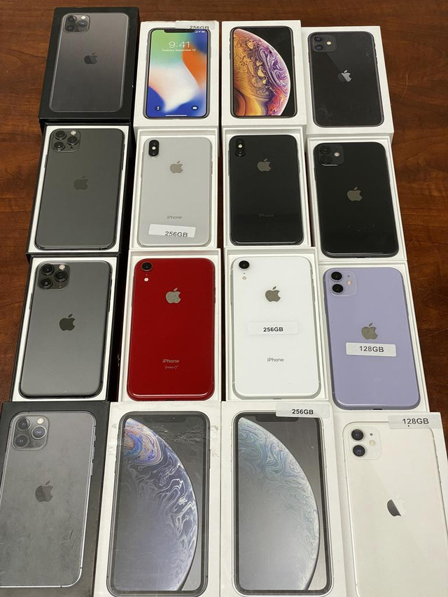 iPhone X,XR,XS,11,11 PRO,12,12 MINI,12 PRO MAX,13 MINI,13,14 PLUS,14 PRO MAX Unlocked starting from $280 in Cell Phones in Toronto (GTA)