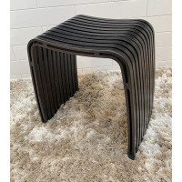 In This Space Bamboo Spa Stool 18" Tall