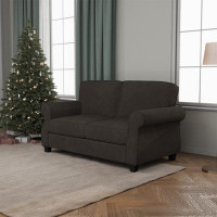 Winston Porter Sofa With Solid Wood Frame,, Comfy Sofa Couch With Extra Deep Seats, Modern 2 Seater Sofa, For Living Roo