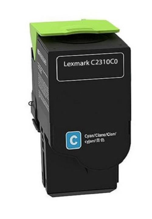 Lexmark C2310C0 Original Cyan Return Program Toner Cartridge - 1000 Pages in Printers, Scanners & Fax