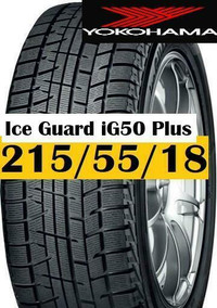 215/55/18 - 4 Brand New Yokohama Ice Guard iG50 Plus Winter Tires  . (3863)