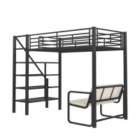 Isabelle & Max™ Twin Size Metal Loft Bed
