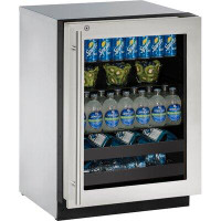 U-Line 2000 Series 123 Can 24" Undercounter Beverage Refrigerator