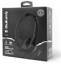 Skullcandy Stim On-Ear Sound Isolating Headphones - Black/Charcoal