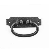 The Renovators Supply Inc. Black Wrought Iron Cabinet Ring Pull