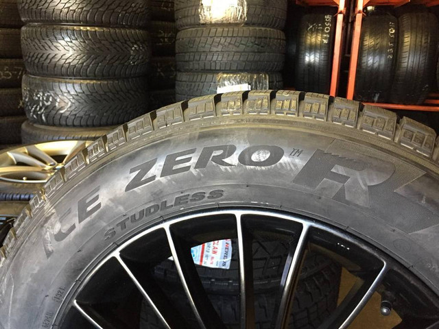 17 BRAND NEW WINTER PACKAGE ON BRAND NEW STICKER PIRELLI ICE ZERO FR 225/65R17 AFTERMARKET RIMS 17x7.5J ET40 5x114.3 in Tires & Rims in Ontario - Image 3