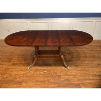 Leighton Hall Furniture 78" Double Pedestal Dining Table