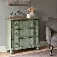 Canora Grey Scroll Wooden Chest