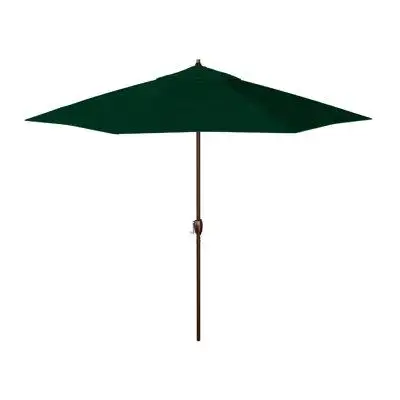 Host fun-filled parties on your patio or deck with this 108'' outdoor umbrella. Made with an aluminu...