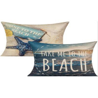 Dovecove Outdoor Decorative  Throw Pillow Covers   Accent Pillows For Daybed Couch Sofa