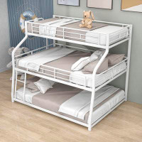 Xiao Hailuo Twin XL over Full XL over Queen Triple Bunk Bed