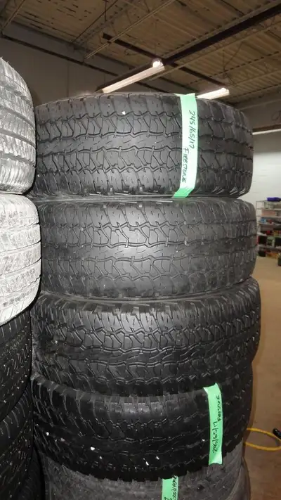 245 65 17 2 Firestone Destination Used A/S Tires With 90% Tread Left