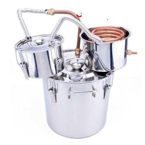 NEW 8 GALLON 3 POT DISTILLER ALCOHOL STAINLESS STEEL WSD8GAL in Other in Alberta